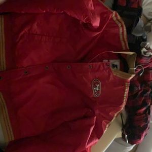 Starter red and cold jacket